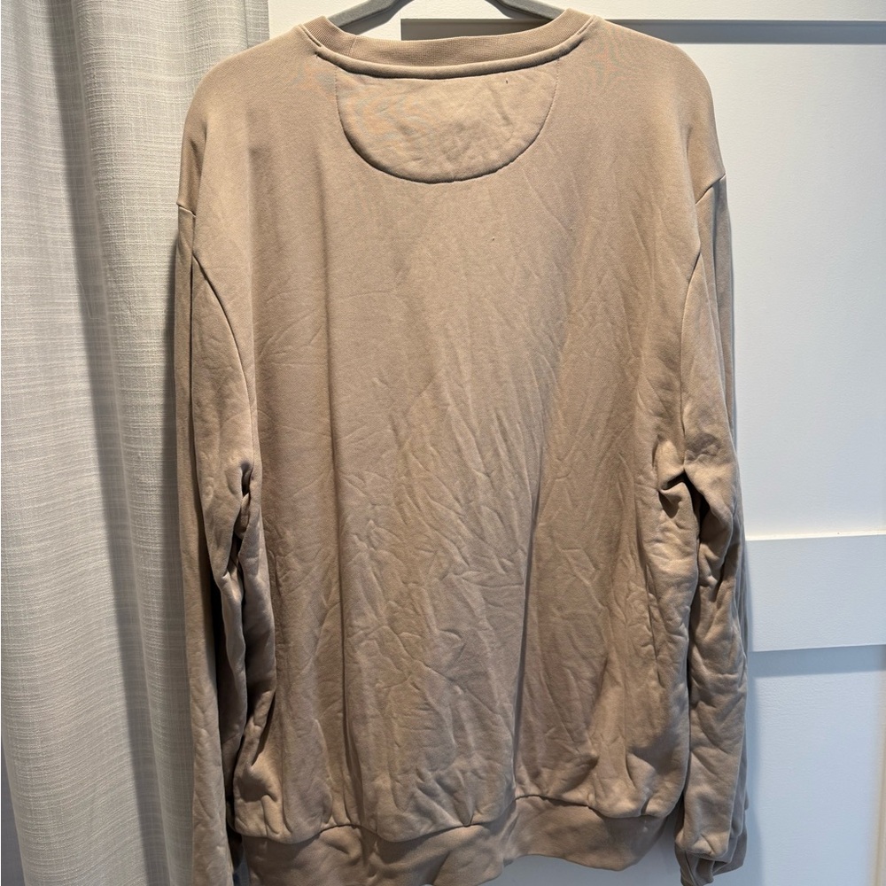 Harmont & Blaine Beige Graphic Sweatshirt with Colorful Logo - Picture 4 of 4